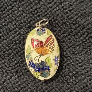 Colorful Butterfly Pendant